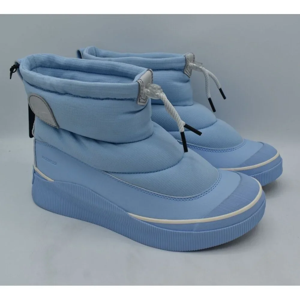 Sorel Women 8.5 Out N About IV Puffy Arctic Sea Chalk Waterproof Insulated Boots